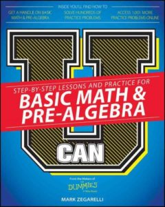 Basic Math and Pre-Algebra Cover
