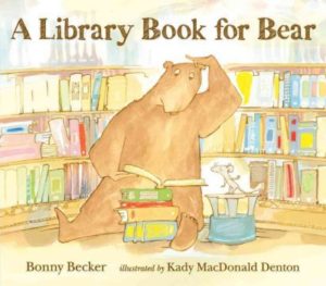 library book for bear book cover